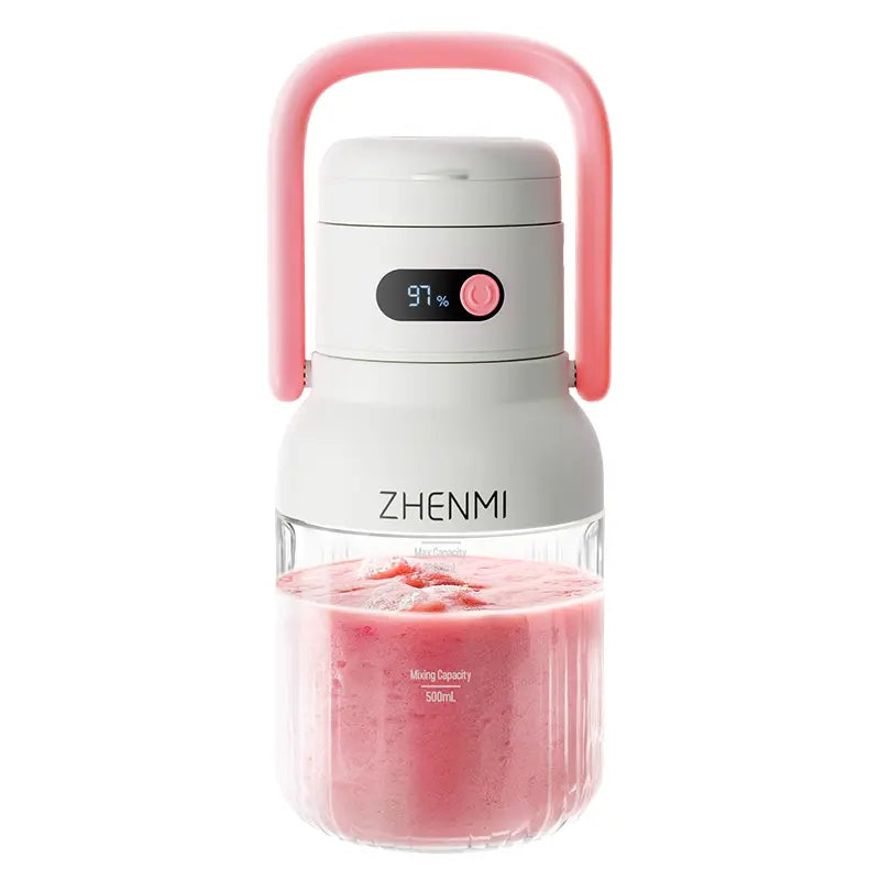 ZHENMI Cordless Blender – 33oz Smoothie & Shake Maker