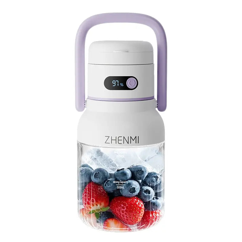 ZHENMI Cordless Blender – 33oz Smoothie & Shake Maker
