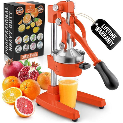 Heavy-Duty Cast Iron Citrus Juicer Press